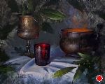 Conjuring by David Cheifetz Oil ~ 8 x 10