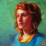 Jenny by David Cheifetz Oil ~ 12 x 12