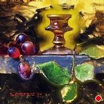 Glimmer by David Cheifetz Oil ~ 6 x 6