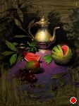 The Pitcher by David Cheifetz Oil ~ 24 x 18